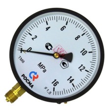 Манометр радиальный диаметр 150мм 0-10 кгс/см2 (0-1,0 МПа) М20х1,5 ТМ-610Р.00 Росма 6957