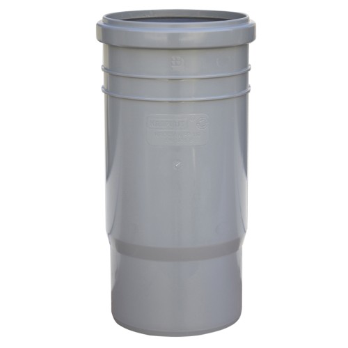 Патрубок НПВХ (ПВХ) компенсационный серый Дн 110 безнапорный в/к ТУ 6-19-307-86 Агригазполимер в Москве