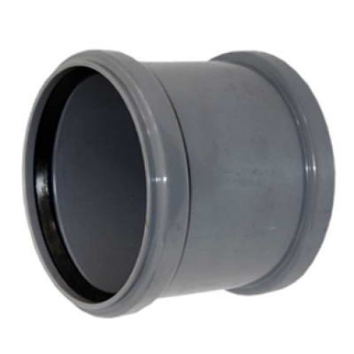 Муфта НПВХ (ПВХ) ремонтная Дн 50 серая безнапорная в/к ТУ 6-49-33-92 Агригазполимер в Москве