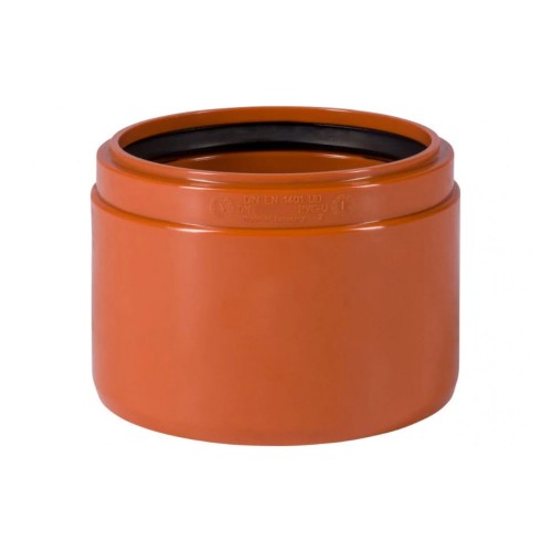 Переход НПВХ (ПВХ) Дн 250 коричневый безнапорный на раструб керамической трубы Ostendorf KGUSM в Москве