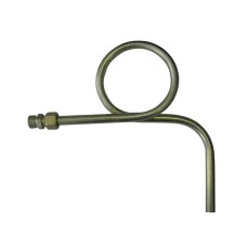 Отборное устройство для манометра угловое, муфта-штуцер, Py-25 Т 200 С°