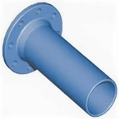 Патрубок фланец-гладкий конец ПФГ Ду-300 (L=1000) ВЧШГ с ЦПП цинк+AL ГОСТ ISO 2531-2012 в Москве