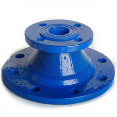 Переход фланцевый ХФ Ду 150-125 (L=150) ВЧШГ с ЦПП цинк+AL ГОСТ ISO 2531-2012