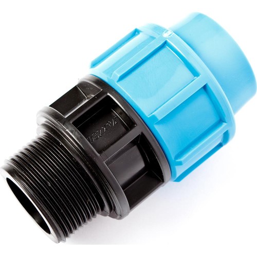 Муфта ПЭ компрессионная Дн 32-3/4" Ру-12,5 НР (НАР) Джилекс в Москве