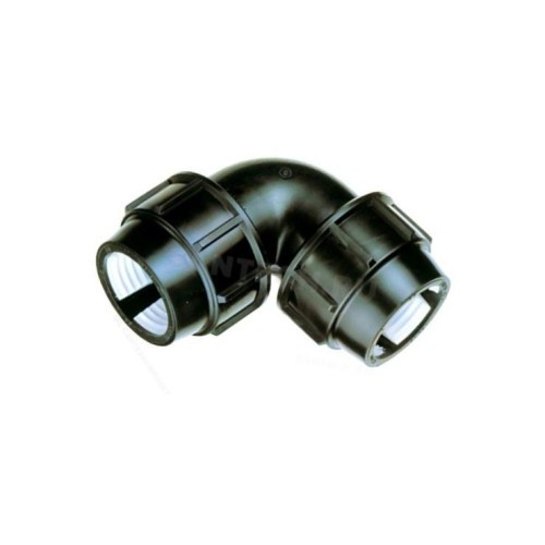 Отвод ПЭ компрессионный Дн 20 90гр Джилекс в Москве