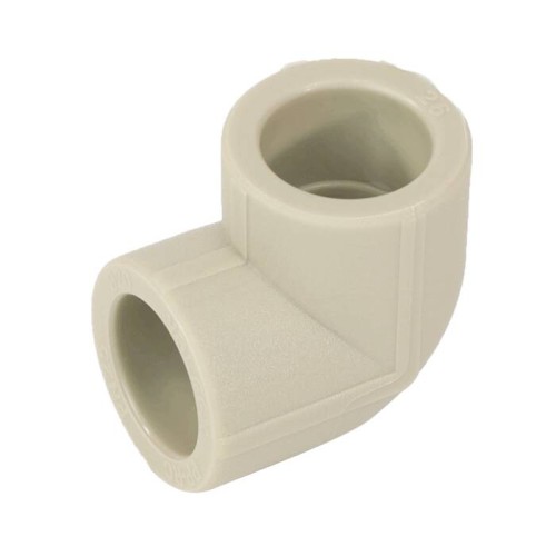 Угольник PP-R серый внутренняя-наружная пайка Дн 25 90гр Wavin Ekoplastik в Москве