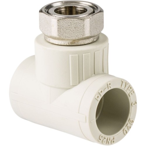 Тройник PP-R с накидной гайкой Дн 32-1 1/4" Pro Aqua в Москве