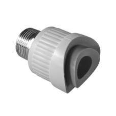 Седло вварное PP-R серое НР (НАР) Дн 75-3/4" Wavin Ekoplastik