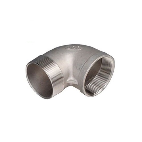 Отвод нержавеющий резьбовой НР-ВР Ру 16 AISI 304 25 мм 1"