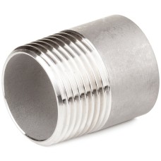 Ниппель нержавеющий приварной НР-сварка Ру 16 AISI 316 15 мм 1/2"