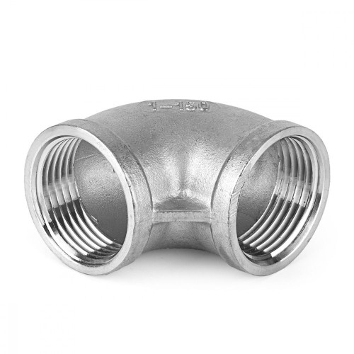 Отвод нержавеющий резьбовой ВР (ВН) Ру 16 AISI 316 25 мм 1"