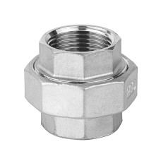 Американка чугунная прямая оцинкованная ВР (ВН) 20 мм 3/4" ГОСТ 8959-75