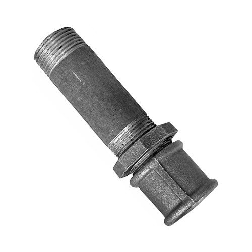 Сгон в сборе с чугунной муфтой и контргайкой Ду 40 (1 1/2") в Москве