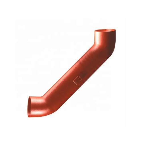 Отвод чугунный SML Ду 125 88гр с успокоительным участком безраструбный Китай в Москве