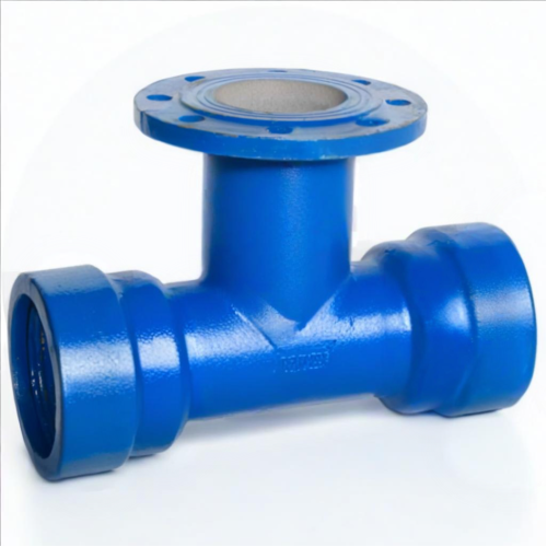 Тройник раструб-фланец ТРФ Ду 200-200 Тайтон ВЧШГ с ЦПП цинк+AL ГОСТ ISO 2531-2012 в Москве