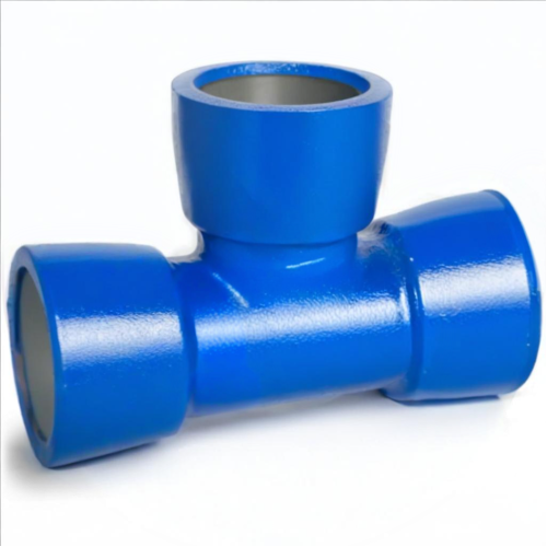 Тройник раструбный ТР Ду 150-150 45 градусов Тайтон ВЧШГ с ЦПП цинк+AL ГОСТ ISO 2531-2012 в Москве