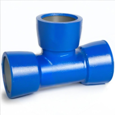 Тройник раструбный ТР Ду 250-150 Тайтон ВЧШГ с ЦПП цинк+AL ГОСТ ISO 2531-2012