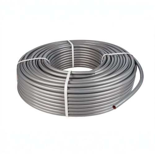 Труба сшитый полиэтилен PE-Xa/EVOH серая Дн 20х2,8 Ру-10 (Т<95°С) бухта 100м РОС Полипластик в Москве