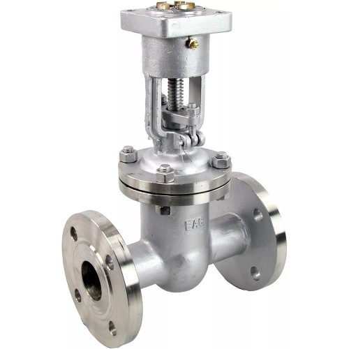 Задвижка нержавеющая фланцевая под электропривод Ду-80 Ру-25 (Т<560°С) 30нж964нж DN.ru в Москве