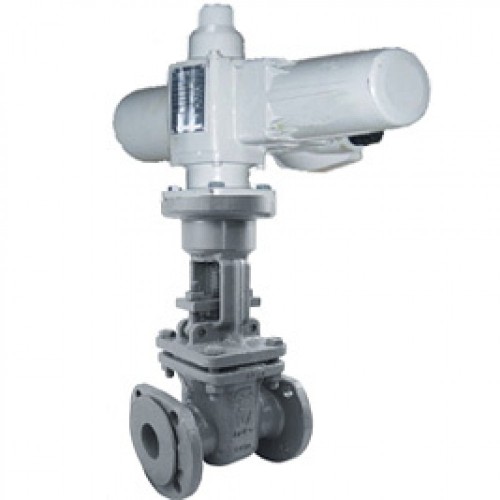 Задвижка стальная с электроприводом ГЗ и выдвижным шпинделем 30с941нж 50х180 мм в Москве