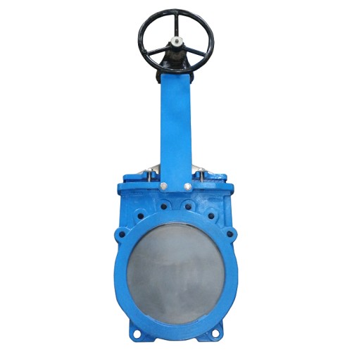 Задвижка шиберная двусторонняя с невыдвижным штоком Ду-1000 Ру-3 с редуктором под электропривод ISO2 F14 (Т<110°С) Benarmo в Москве