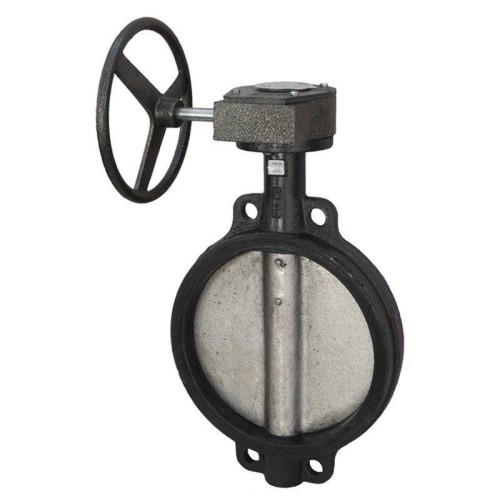 Затвор с чугунным диском и редуктором межфланцевый 1,6 МПа EPDM 250 мм в Москве