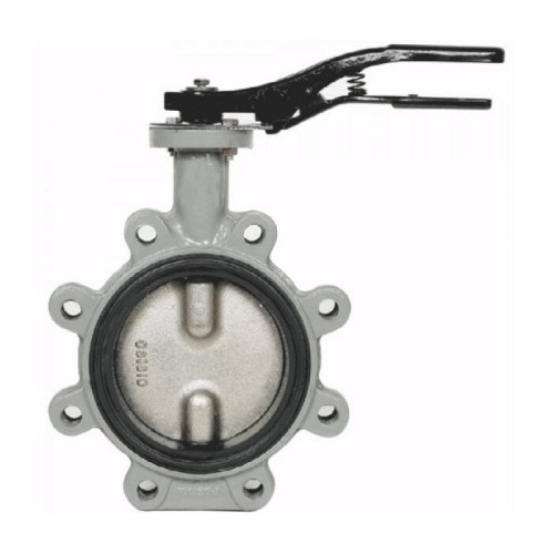 Затвор ручной с чугунным диском и рукояткой межфланцевый 1,6 МПа EPDM R59FL GG25 Giacomini 40 мм в Москве