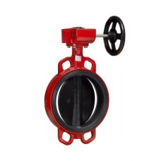 Затвор с чугунным диском и редуктором межфланцевый 1,6 МПа EPDM ЗПВС GG25 АДЛ 300 мм